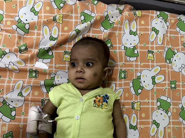 Aysha rizwa is suffering from Severe combined immune deficiency
