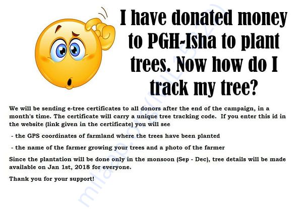 Your Tree Certificate!