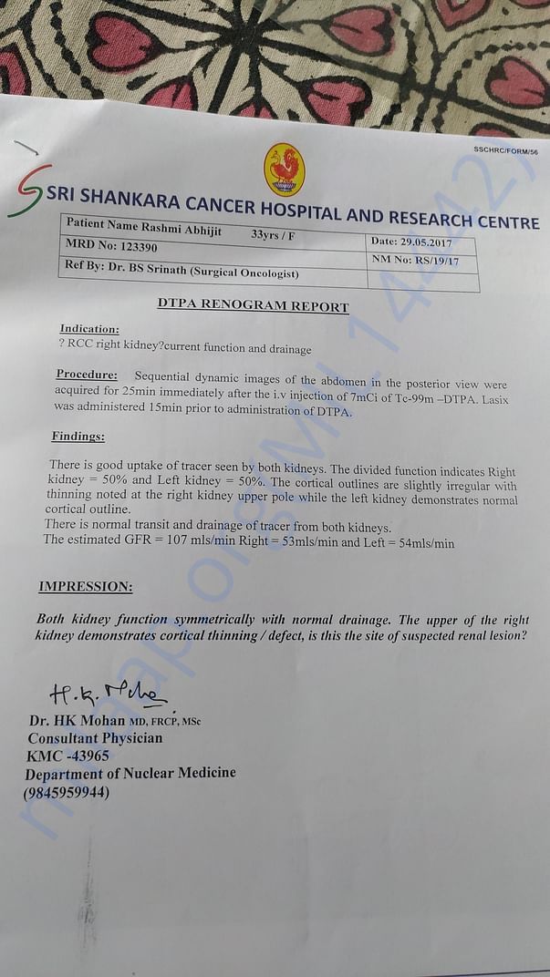 renogram report