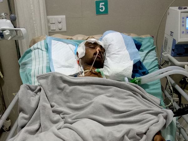Help yathish recover brain hemorrhage.