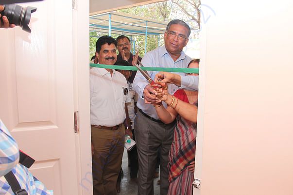 Swachalaya Official Launch at Sri Sharadha school,Tippasandra Village