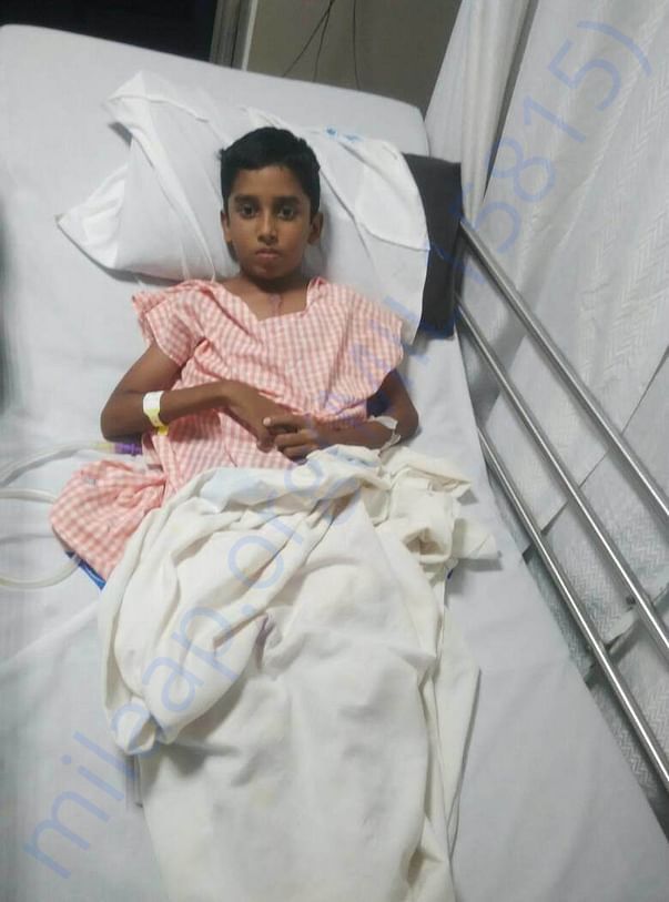 Kirubakaran recent hospital photo