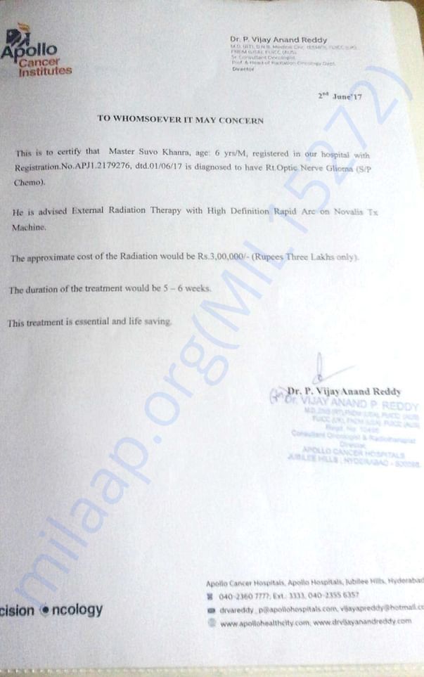 cost certificate