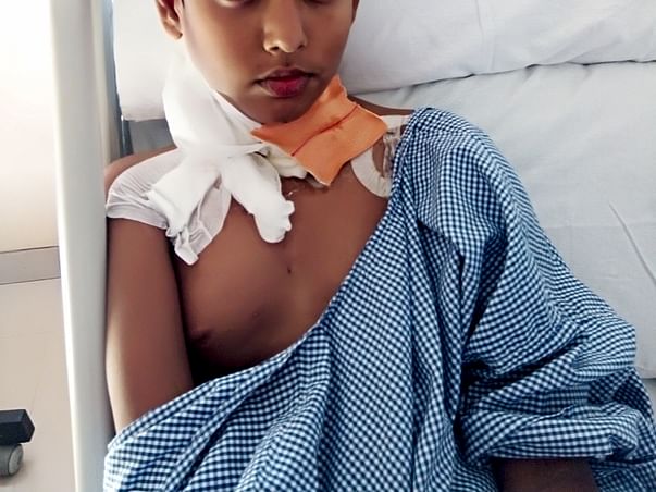 This 11-Year-Old Cannot Eat or Breathe Properly Due To His Tumour