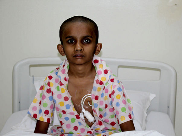 Save one year old Vivek fight against cancer
