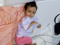 Open heart surgery for 4 months old Baby Girl Shraddha