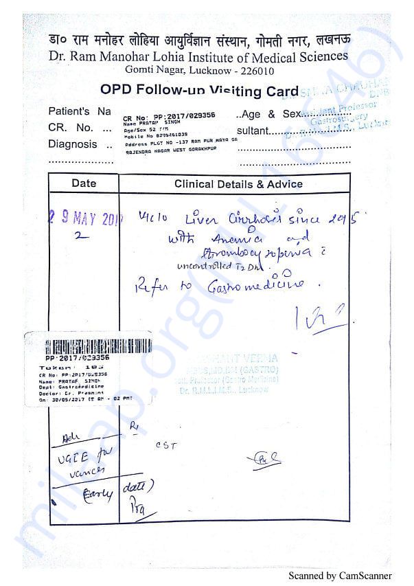 Previous Reports