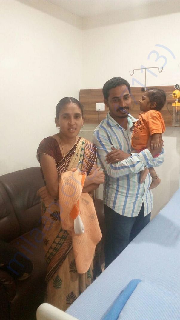 Sriman with his Parents.