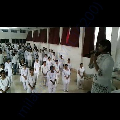 students of devsangh school attending workshop