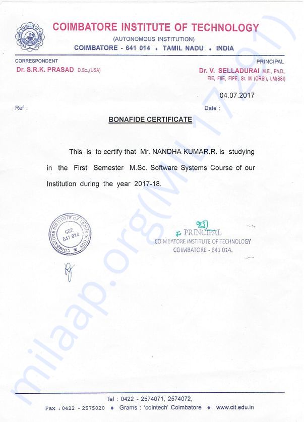 Bonofide_certificate_CIT