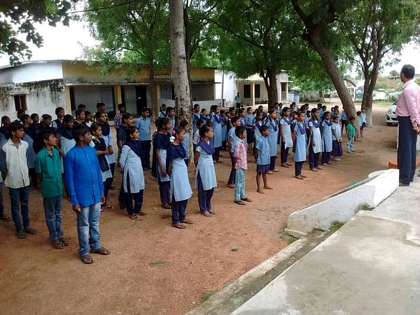 Support 127 Poor Students in Govt School And Plantation Activities.
