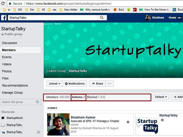 Building Curated Startup Community for India #StartupIndia