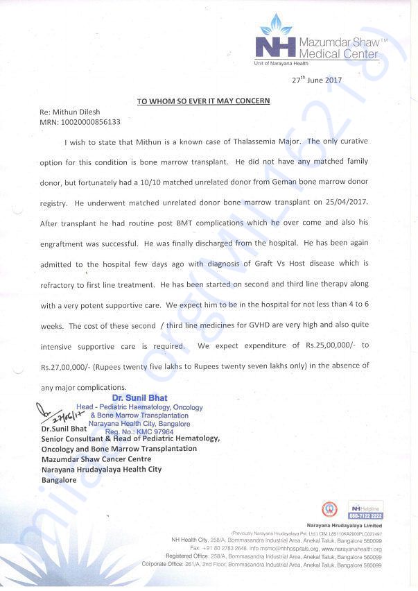 Estimation Letter