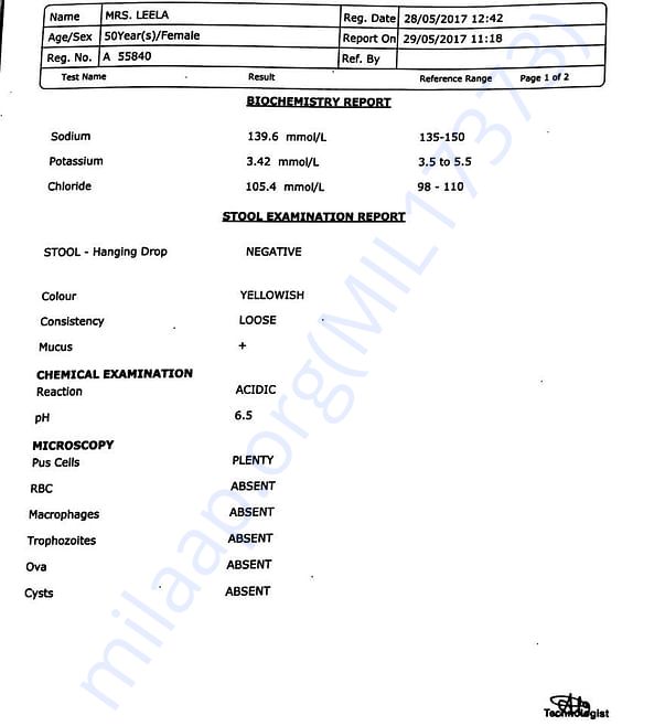 Lab test report5