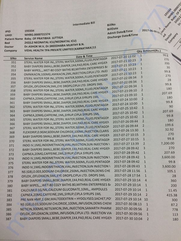 Medical bIll 10