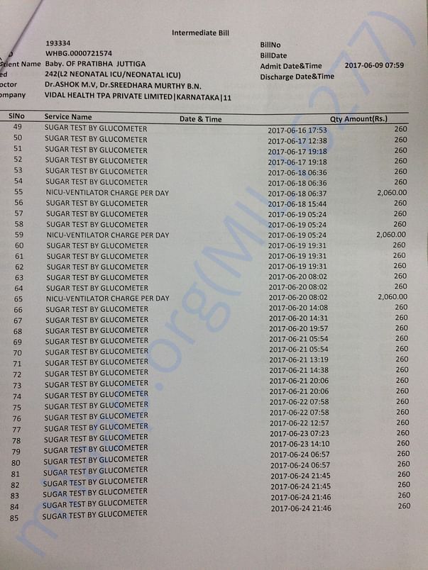 Medical bIll 14