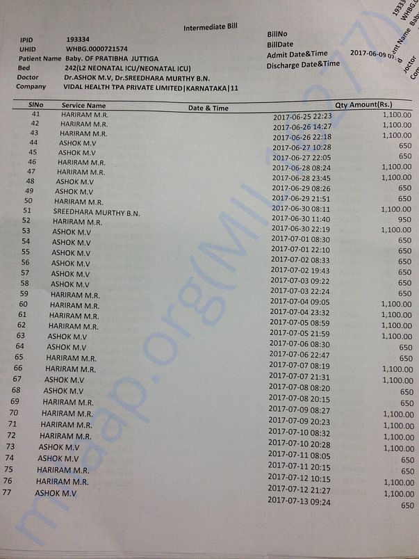 Medical bIll 18