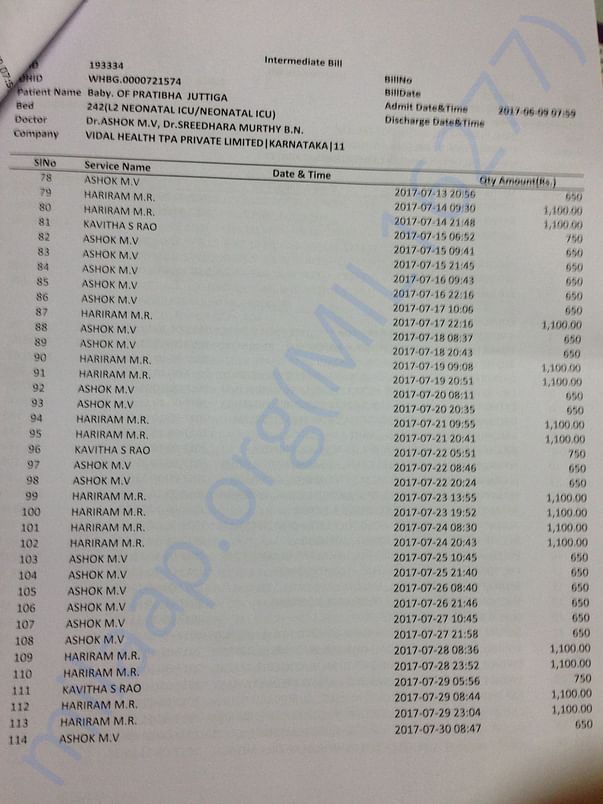 Medical bIll 19