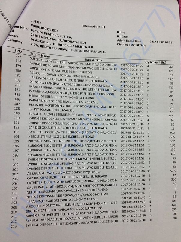 Medical bIll 25