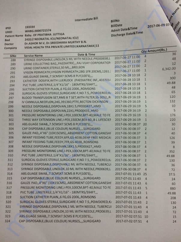 Medical bIll 28