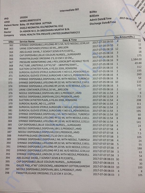 Medical bIll 30