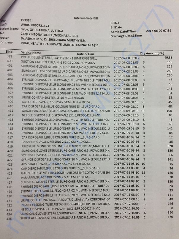 Medical Bill 31