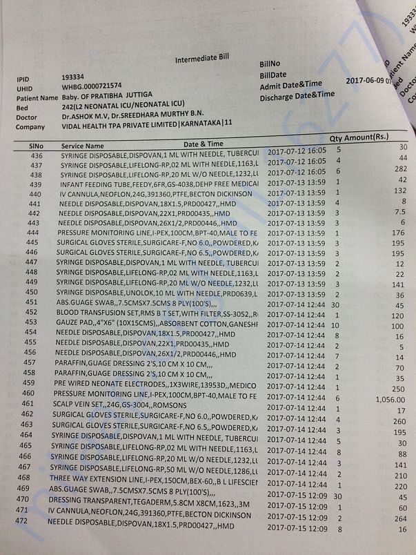 Medical Bill 32