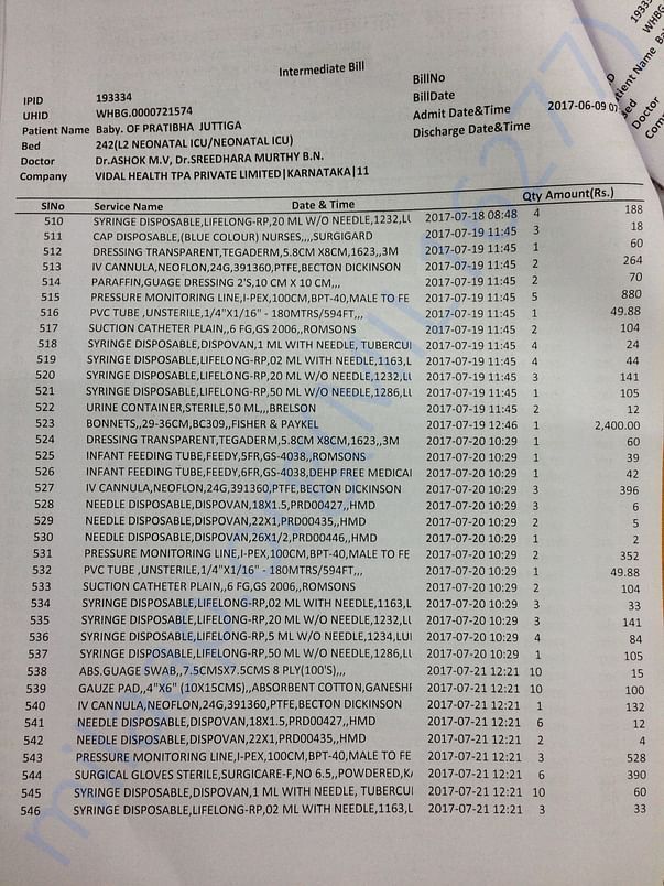 Medical Bill 34
