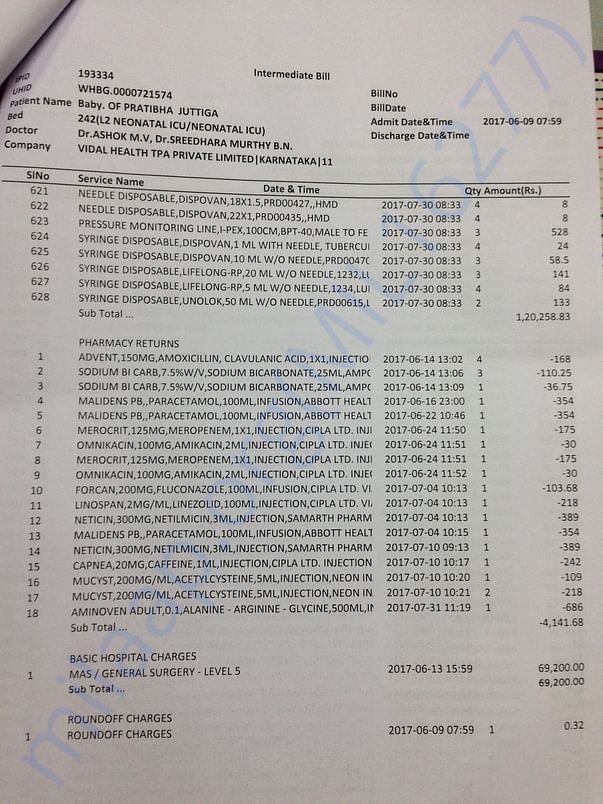 Medical Bill 36