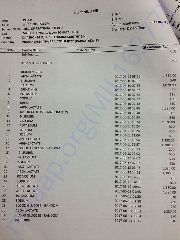 Medical Bill 37