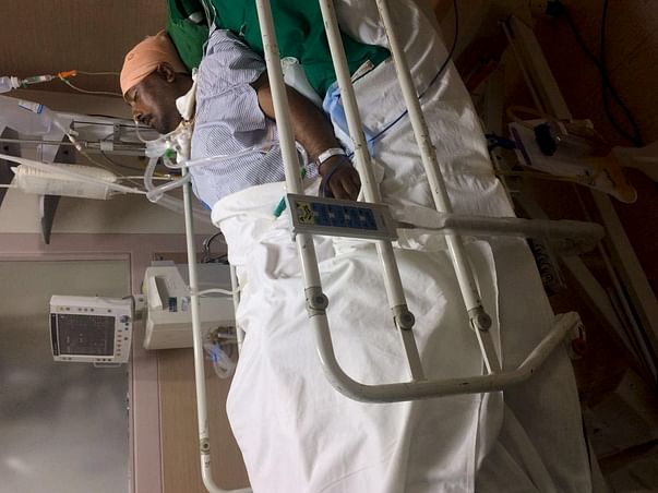 Please help Tapas who met with Road accident, to undergo brain surgery