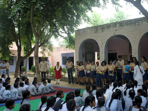 150 Students Study With No Electricity. Light Up This School In Rewari