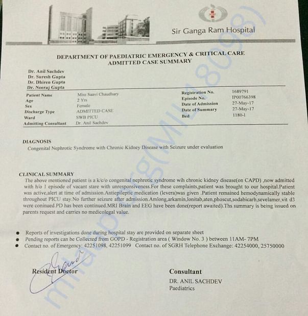 Saavi's Report