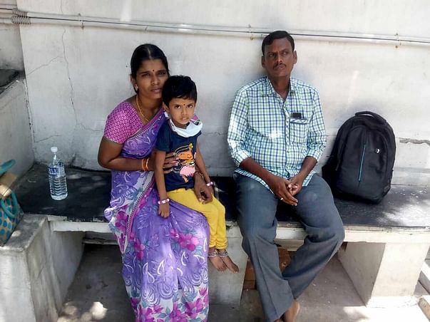 4-year-old Bavisri has accepted life among injections and medicines