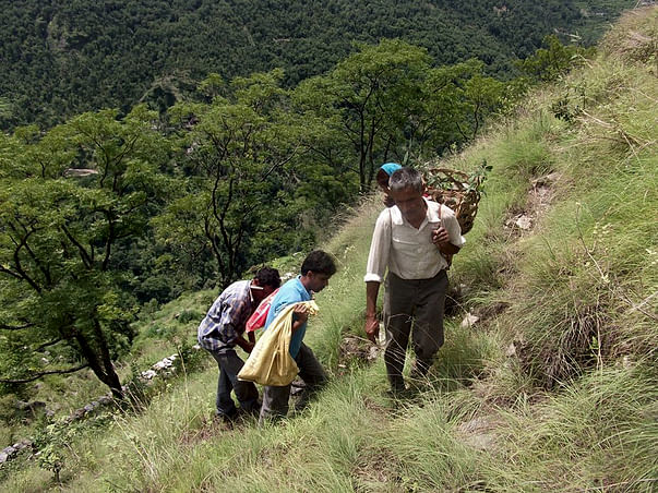 Traditional Water Resource Recharge in Remote Chamoli Village