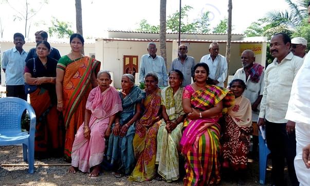 A Charity programme conducted in presence of Smt. Tangirala Sowmya MLA