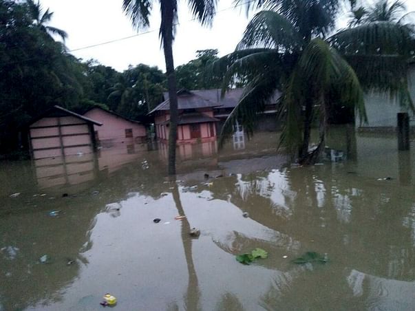 Assam Flood Nagaon District
