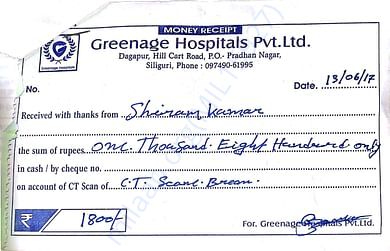 Greenage hospital bill
