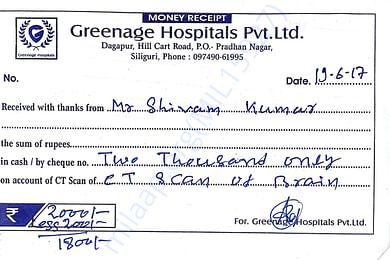 Bill Greenage hospital