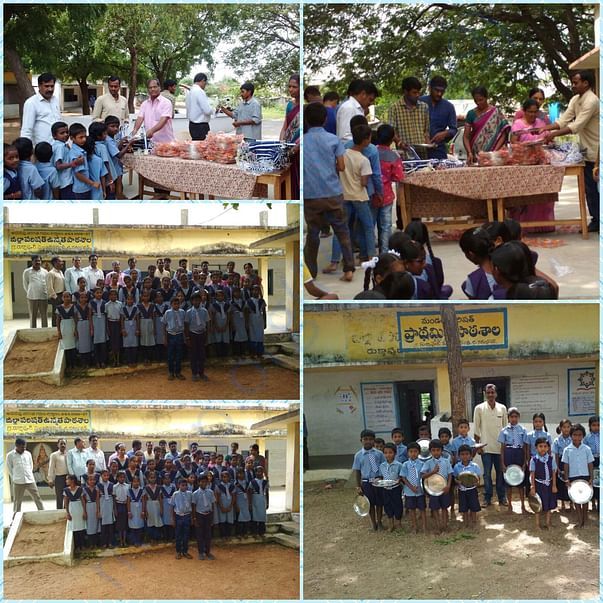 Distributed plates , tie and belt
