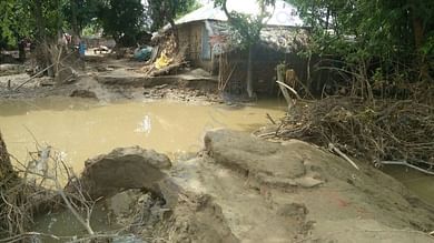 Flood Condition inside the villages
