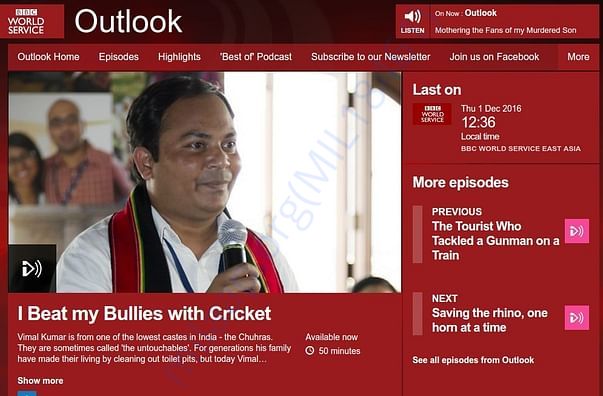 An Interview at BBC World Services.