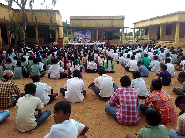 Library In Rural Area For 500 School Children
