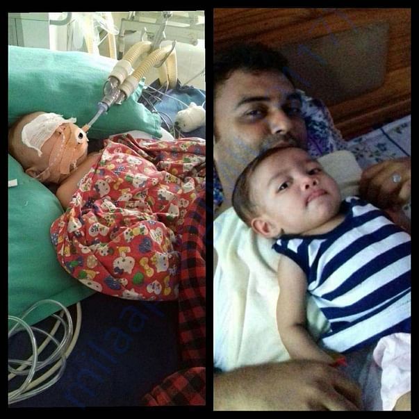 now and before picture with dad