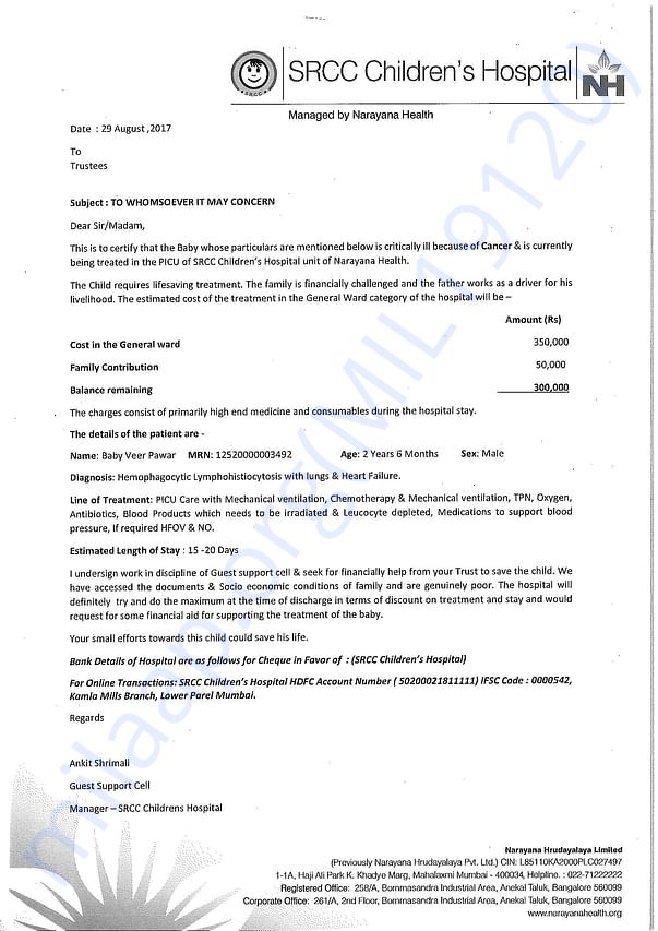 Estimation Letter