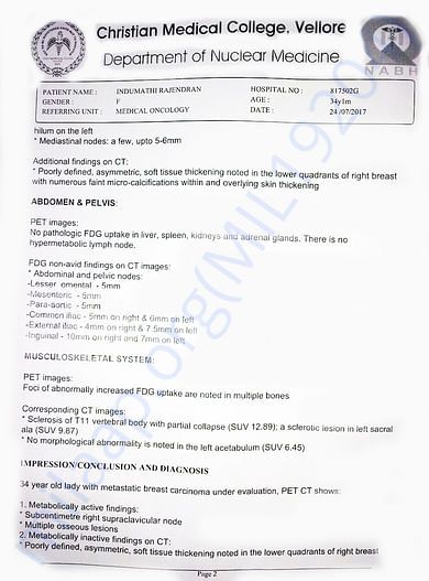 Whole Body PET-CT Study of Indhumathi - Page 2