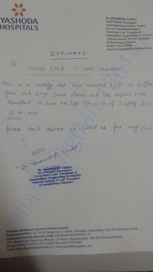 Liver transplant