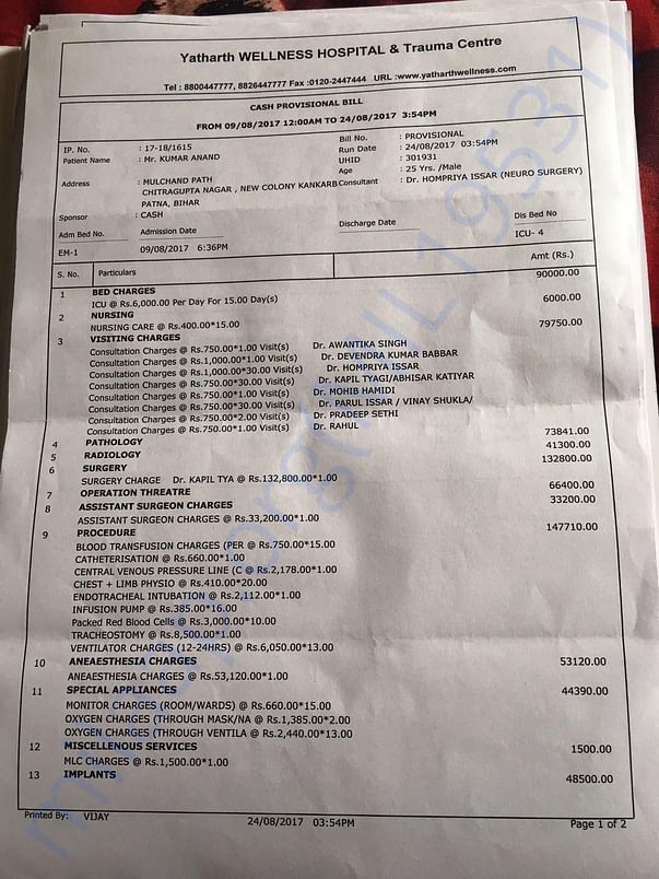 medical expense