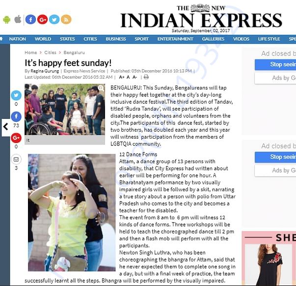 Happy Feet by Indian Express