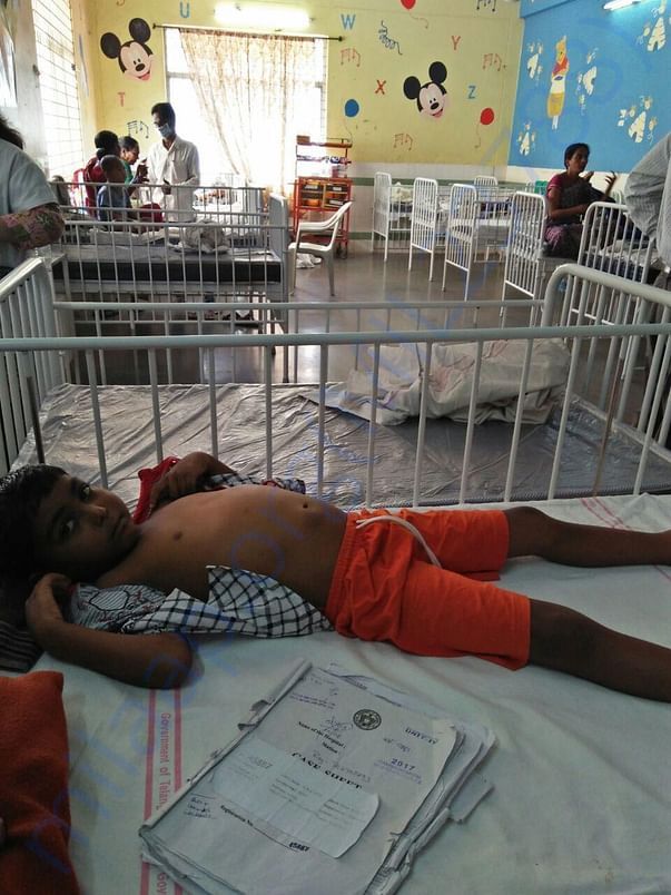 nandhan in hospital